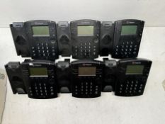 6 x Polycom VVX 301 VoIP Phones