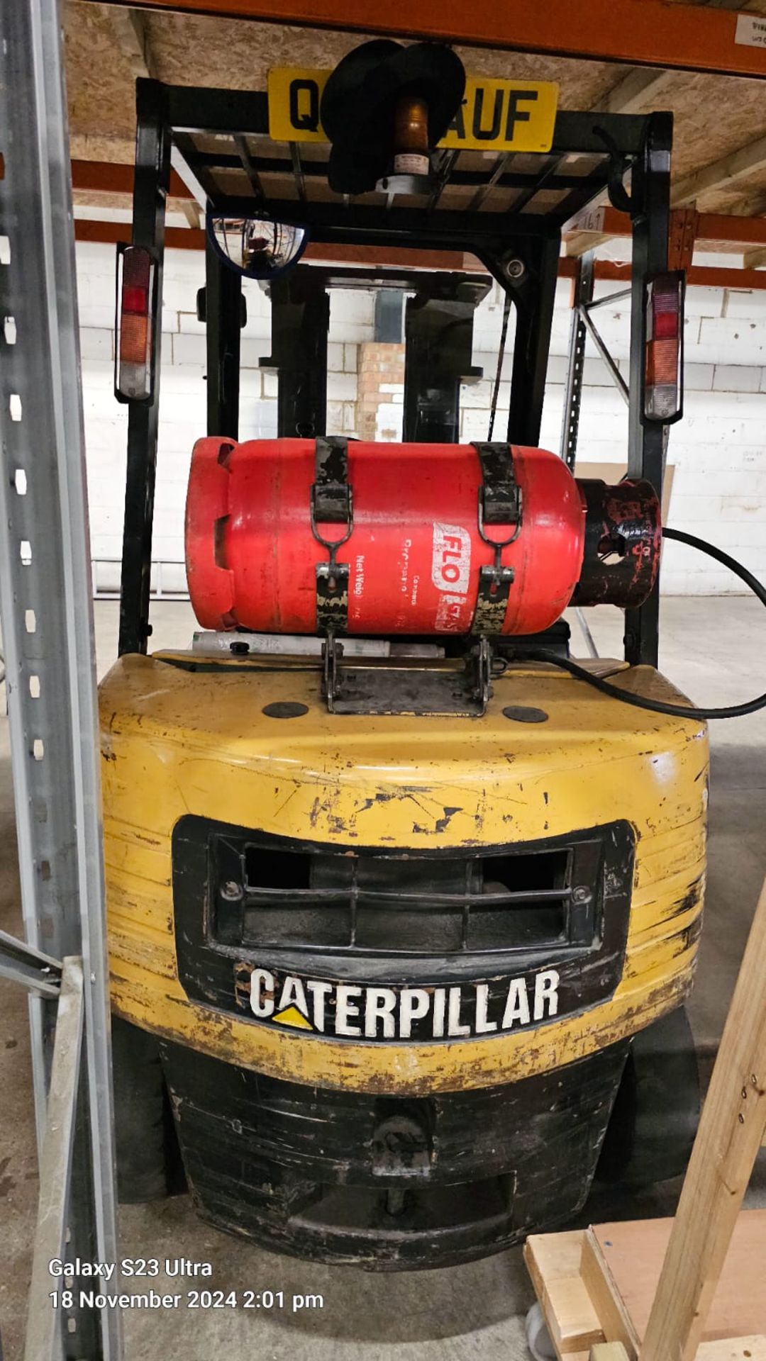 CAT GP25 2.5t LPG Forklift Truck | SPARES & REPAIRS - SEE DESCRIPTION - Image 8 of 10