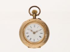 Taschenuhr: goldene Damenuhr um 1900
