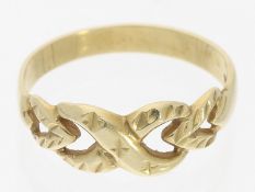 Ring: vintage Goldschmiedering