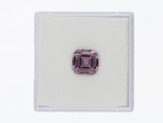 Diaspor: seltener pinker Sultanit, ca. 4,16ct