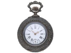Taschenuhr: außergewöhnliche Relief -Taschenuhr mit osmanischem Motiv, ca. 1890