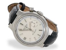 Armbanduhr: seltener, großer vintage Longines Chronograph, "Official Timer Olympic Games 1972", Edel