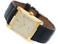 Armbanduhr: große, seltene Patek Philippe Herrenuhr Ref. 2488, Genf um 1957