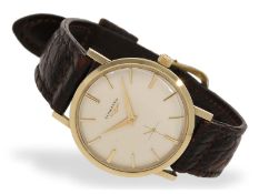 Armbanduhr: goldene vintage Longines Herrenuhr mit Originalbox, 50er Jahre