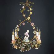 4fl. Deckenlampe. Dresden Ende 19. Jh.