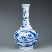 Flaschenvase im Ming Stil