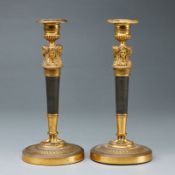 Paar Empire-Kerzenleuchter