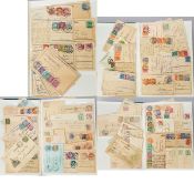 Zwei Sammelalben mit Postkarten und Briefen, Deutschland, 19./20. Jahrhundert.