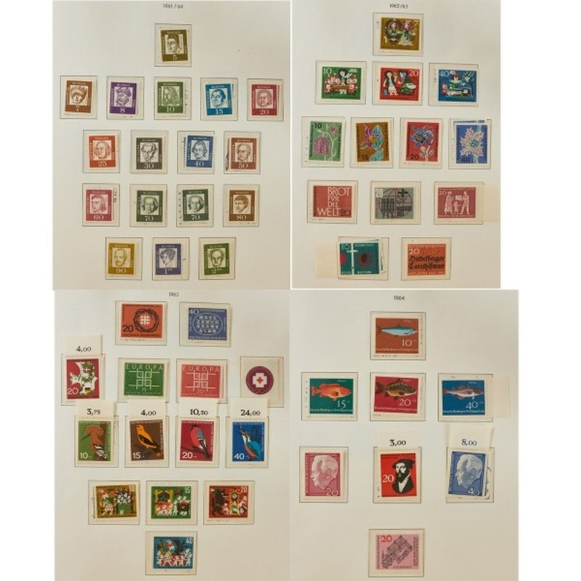 Briefmarken-Album "Bundesrepublik Deutschland (1960-1978)" - Bild 2 aus 4