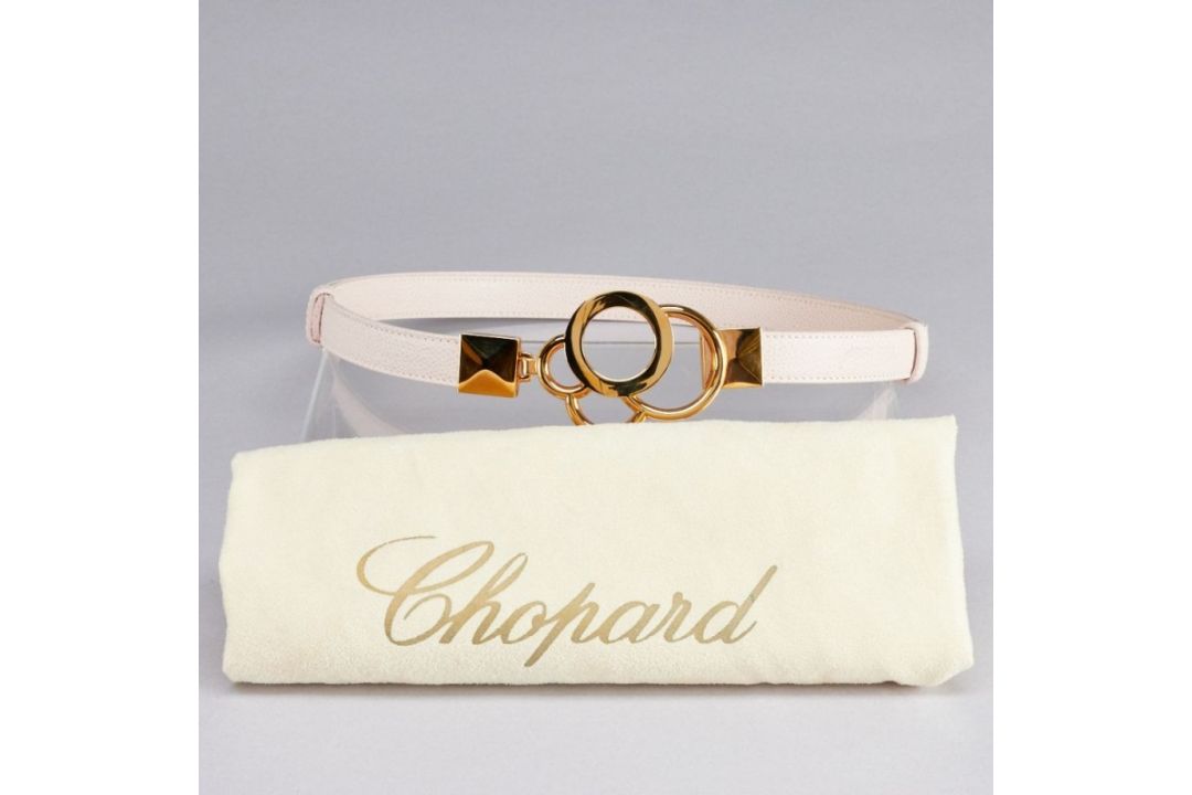 CHOPARD - Gürtel in Kavia-Prägung - Bild 2 aus 2