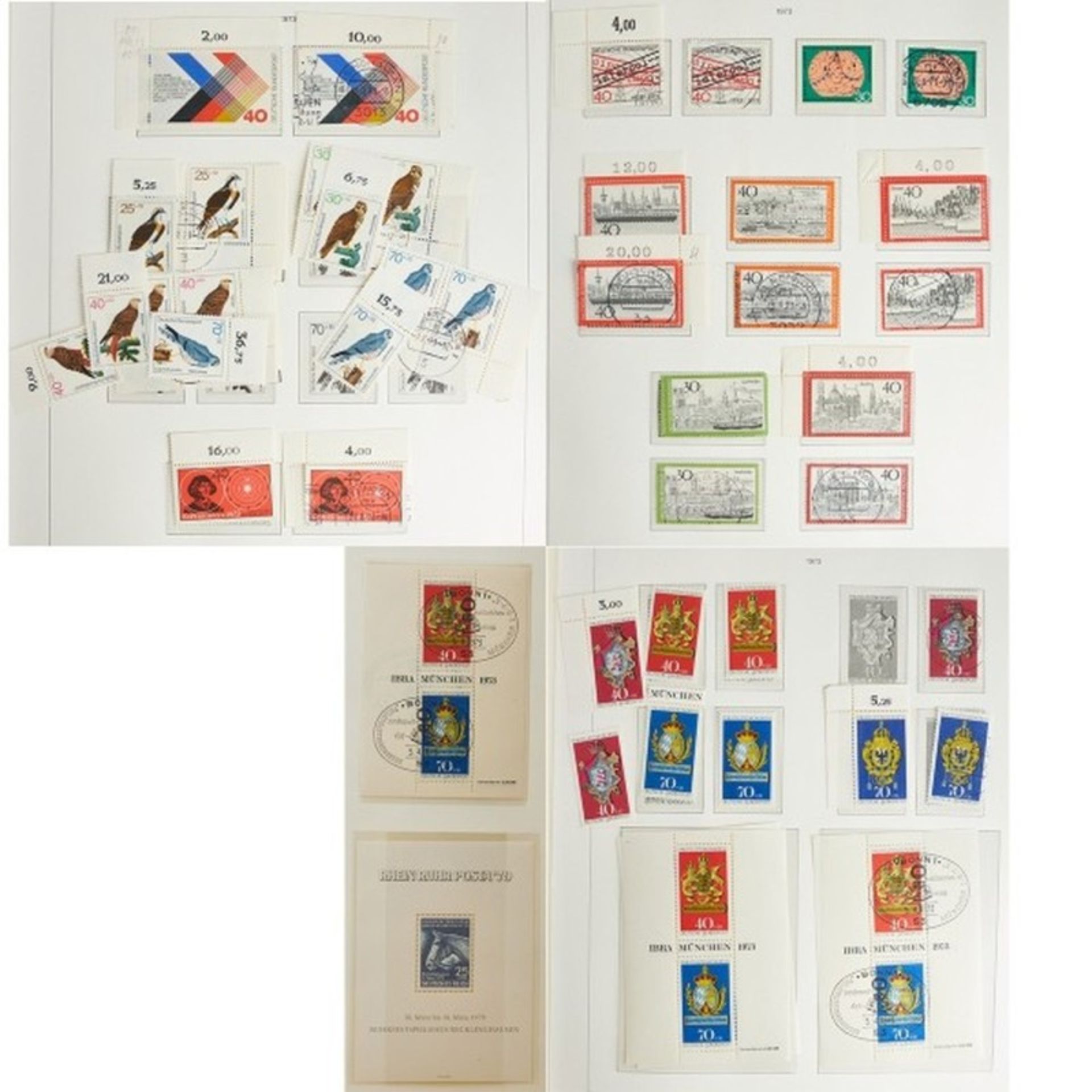 Briefmarken-Album "Bi-collect". Bundesrepublik Deutschland