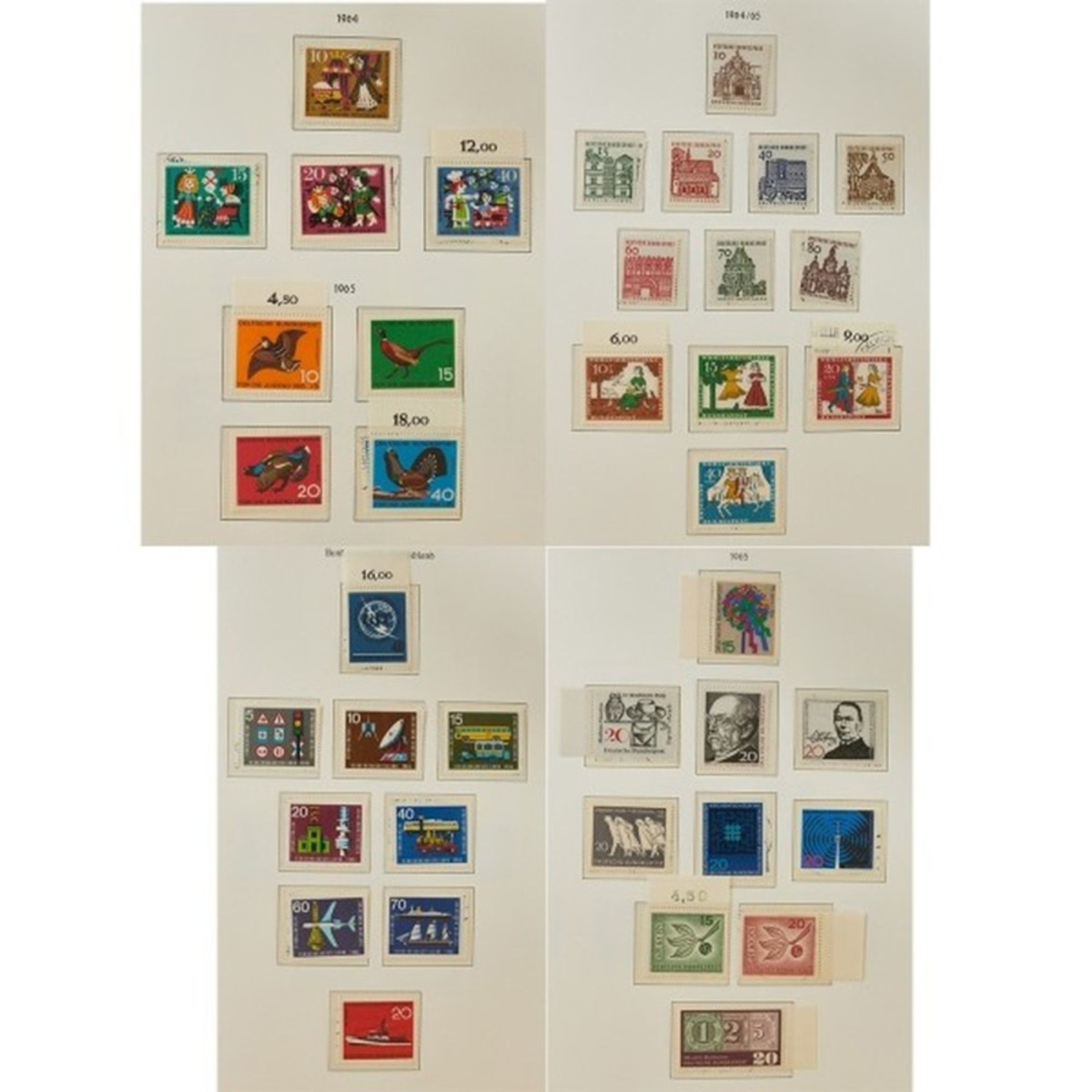 Briefmarken-Album "Bundesrepublik Deutschland (1960-1978)" - Bild 4 aus 4