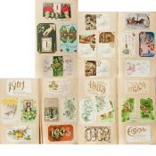 Postkarten-Album des Jugendstil