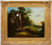 Bilderuhr mit Spielwerk