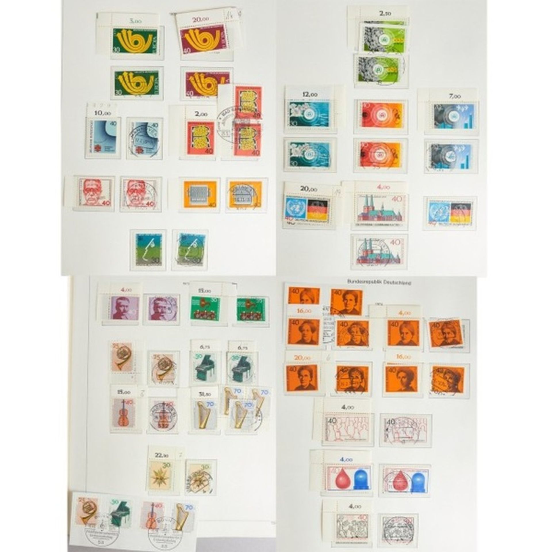 Briefmarken-Album "Bi-collect". Bundesrepublik Deutschland - Bild 2 aus 4