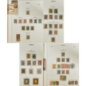 Sammlung von 3 Briefmarkenalben 