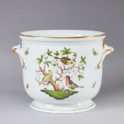 Großer Cachepot / Übertopf - Rothschild (RO). Herend 1960-1970er Jahre.