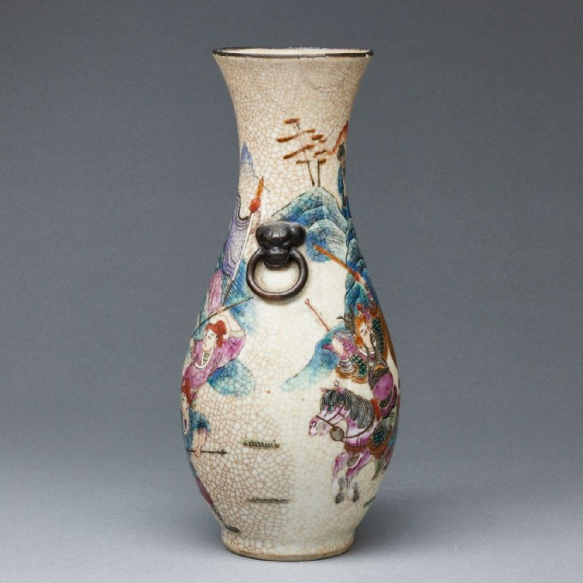 Chenghua Nanking Krakelee Vase - Bild 3 aus 4