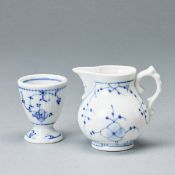 Eierbecher - Gebrochener Stab: Strohblume und Kännchen - Strohblume. Wohl Friedrich Christian Greine