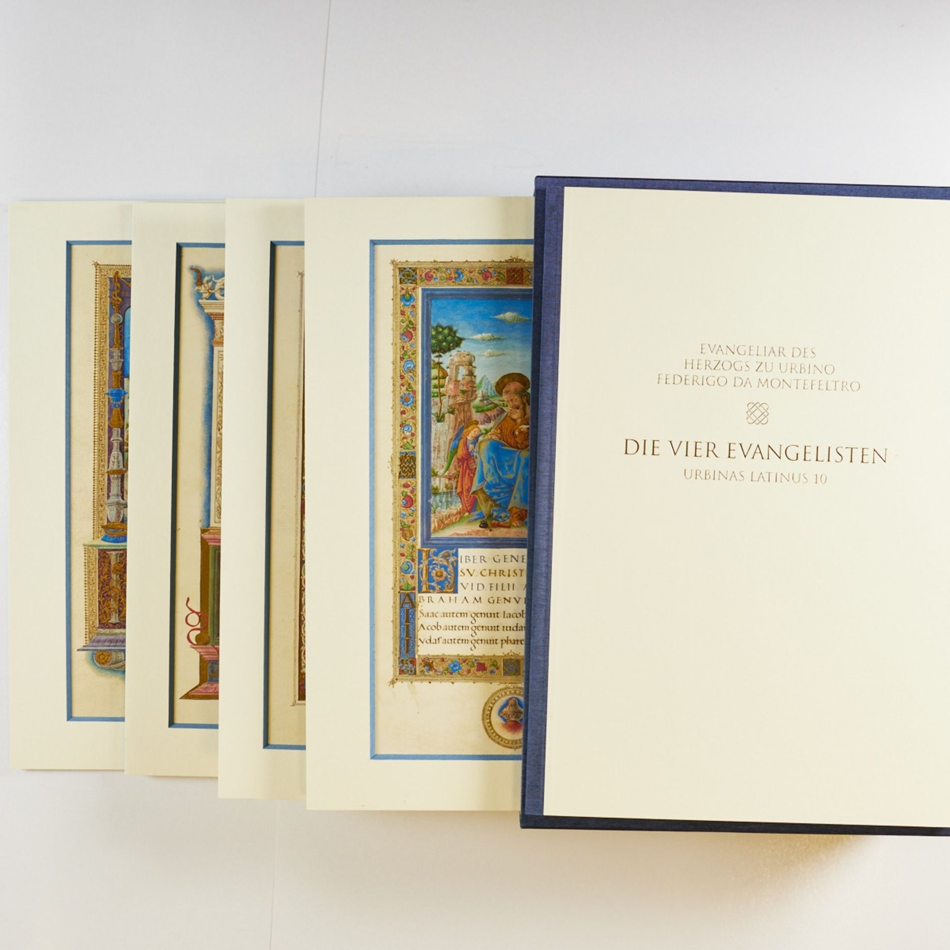 Faksimile: Die vier Evangelisten - Bild 2 aus 3