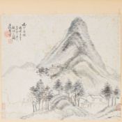 Traditionelle Tuschemalerei von WANG XUEHAO