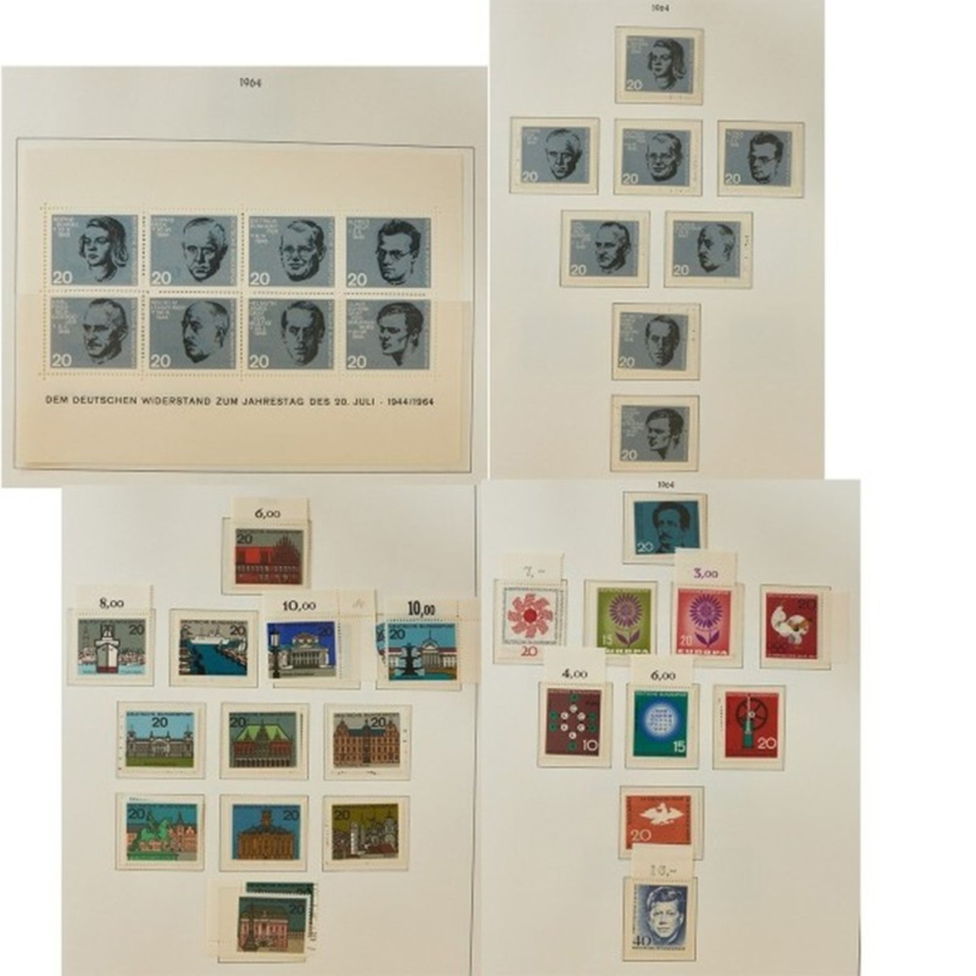 Briefmarken-Album "Bundesrepublik Deutschland (1960-1978)" - Bild 3 aus 4
