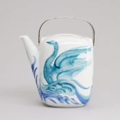 Kaffeekanne Motiv Lohengrin - Suomi Objekt 3 - Ernst Fuchs. Rosenthal AG, Selb 1979.