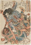 Farbholzschnitte von Utagawa Kuniyoshi