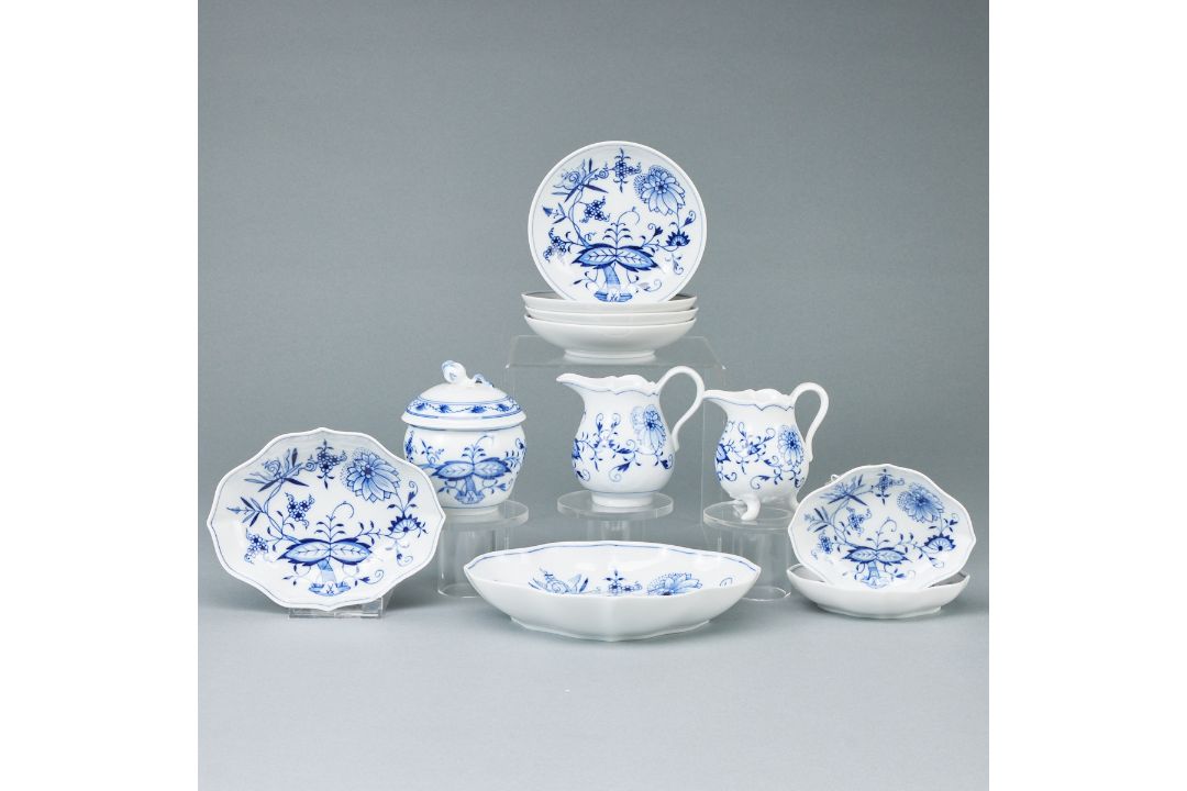 Konvolut - Zwiebelmuster. Meissen 1972-1980.