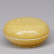 Kleine gelbe Dose