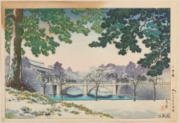 Farbholzschnitt von Tsuchiya Koitsu