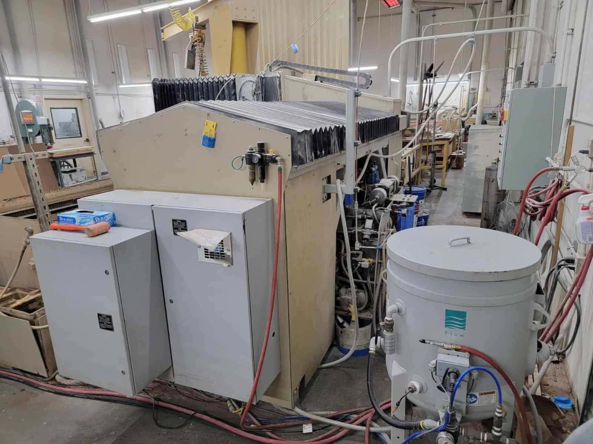 2005 Flow IFB 4800, 4′ x 8′ DWJ CNC Waterjet, - Image 7 of 9