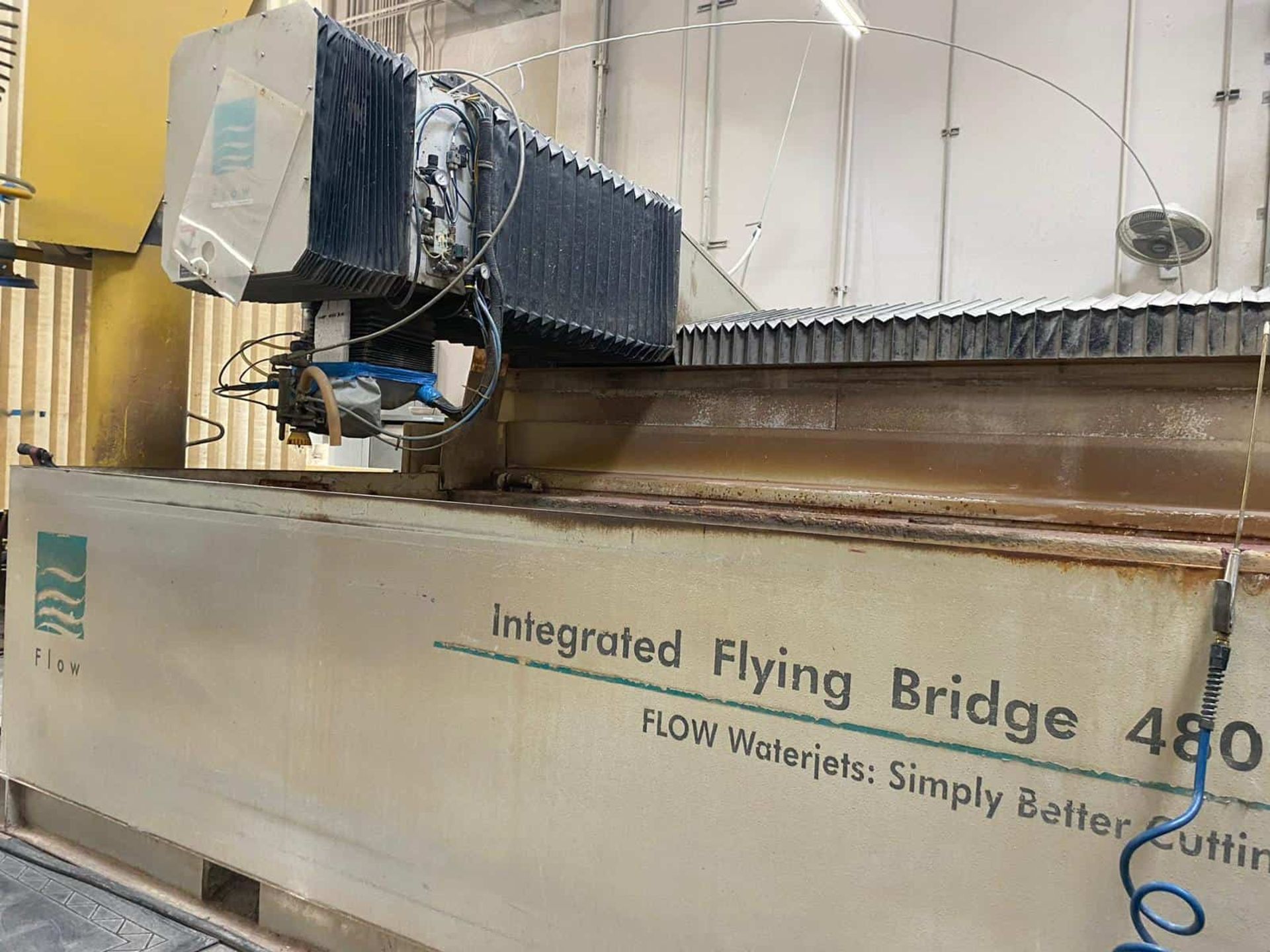 2005 Flow IFB 4800, 4′ x 8′ DWJ CNC Waterjet, - Image 3 of 9