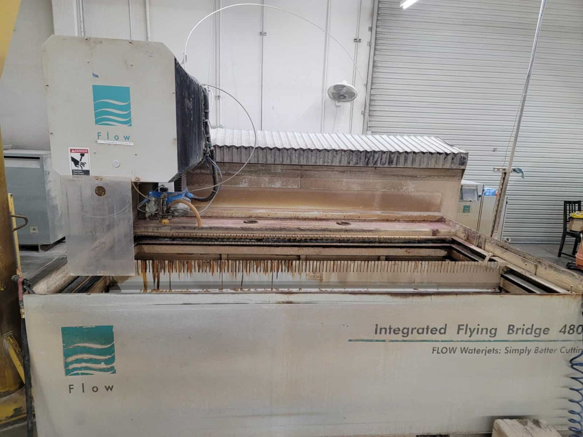 2005 Flow IFB 4800, 4′ x 8′ DWJ CNC Waterjet, - Image 2 of 9