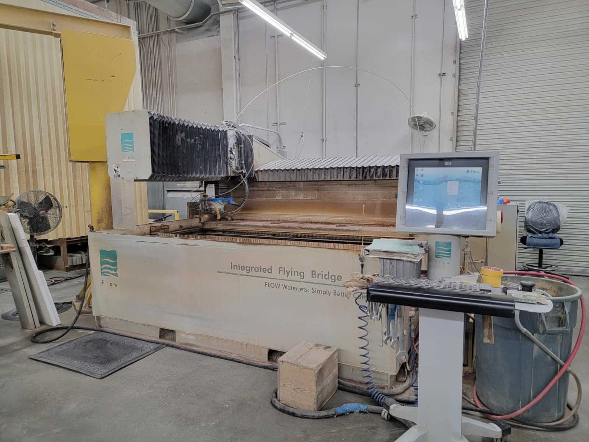 2005 Flow IFB 4800, 4′ x 8′ DWJ CNC Waterjet,