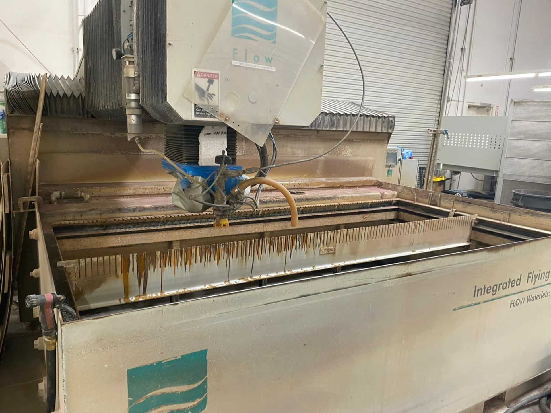 2005 Flow IFB 4800, 4′ x 8′ DWJ CNC Waterjet, - Image 4 of 9