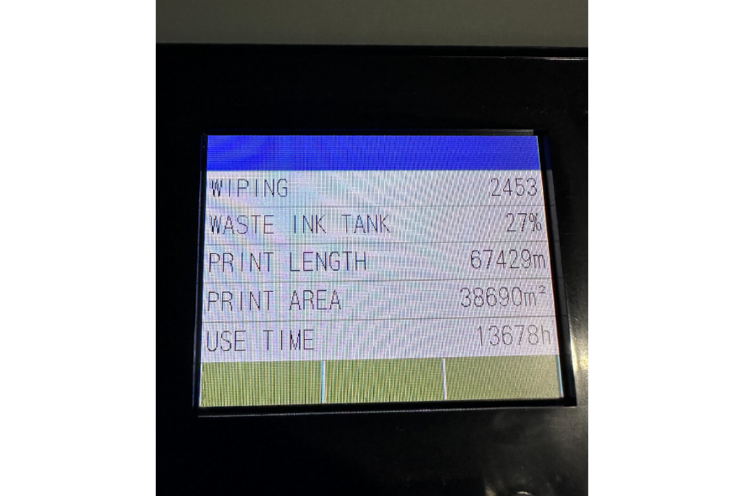 2019 Mimaki 3DUJ-553, 13,678 hours, per seller fully serviced March 1st, 2024 - Image 7 of 9