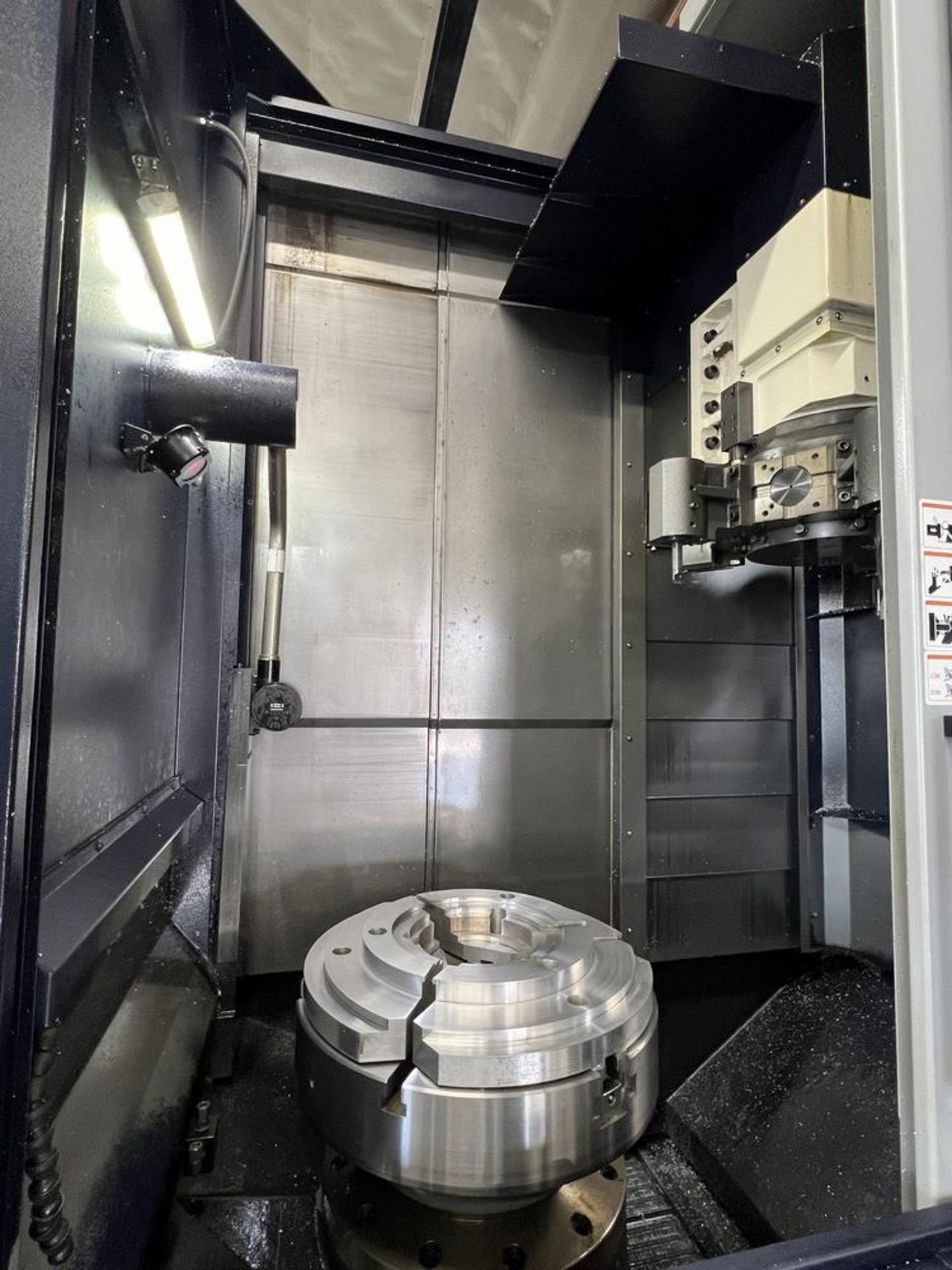 2020 Hwacheon VT-650R MC, 1500 RPM, 24" Chuck, 12 Station Turret, Live Milling, 35" Max Swing, - Image 24 of 32