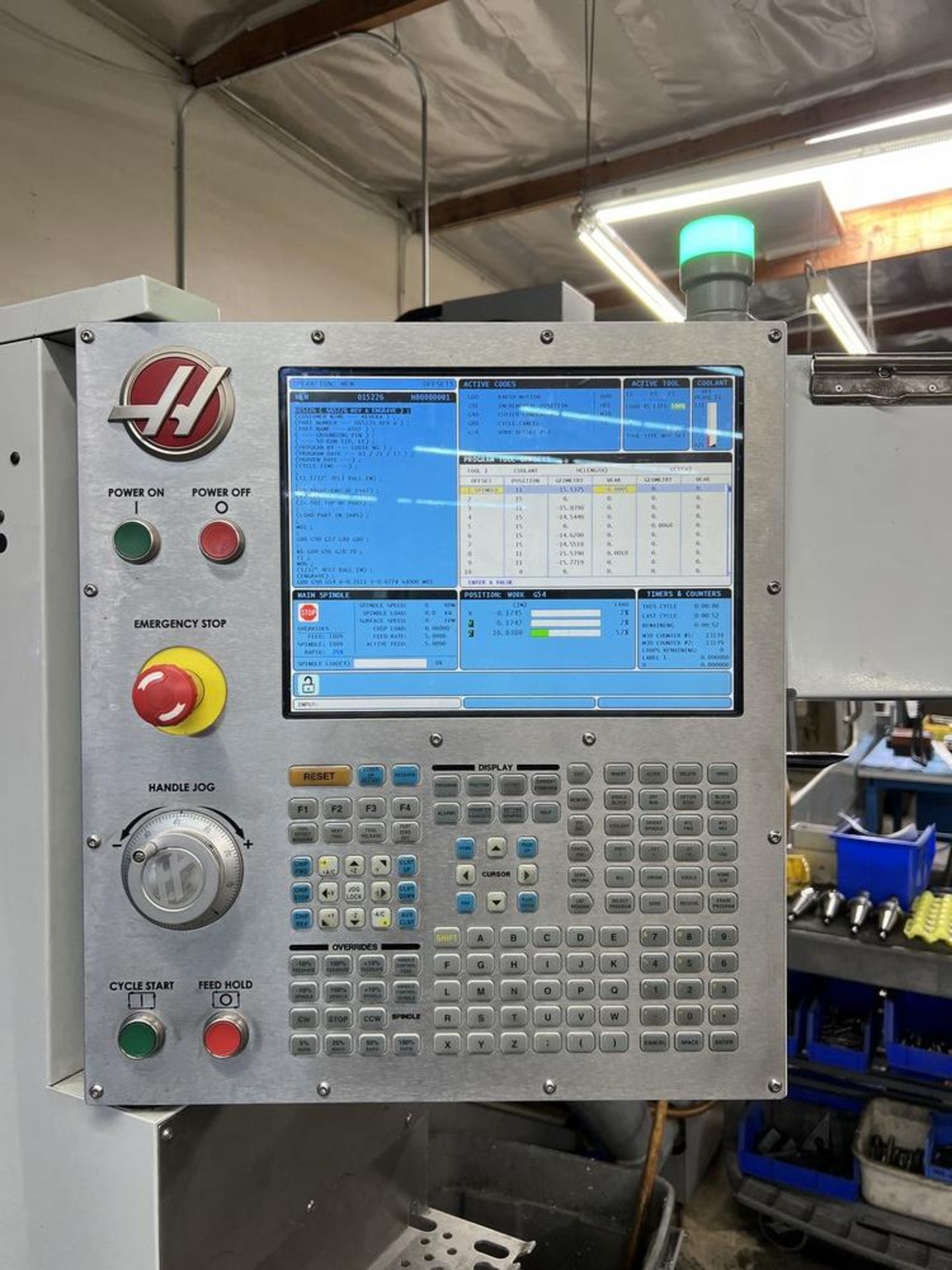 2015 Haas VF-2SS Vertical Machinig Center, Chip Auger, Side Mount, 12K Spindle, No Vises or - Image 4 of 21