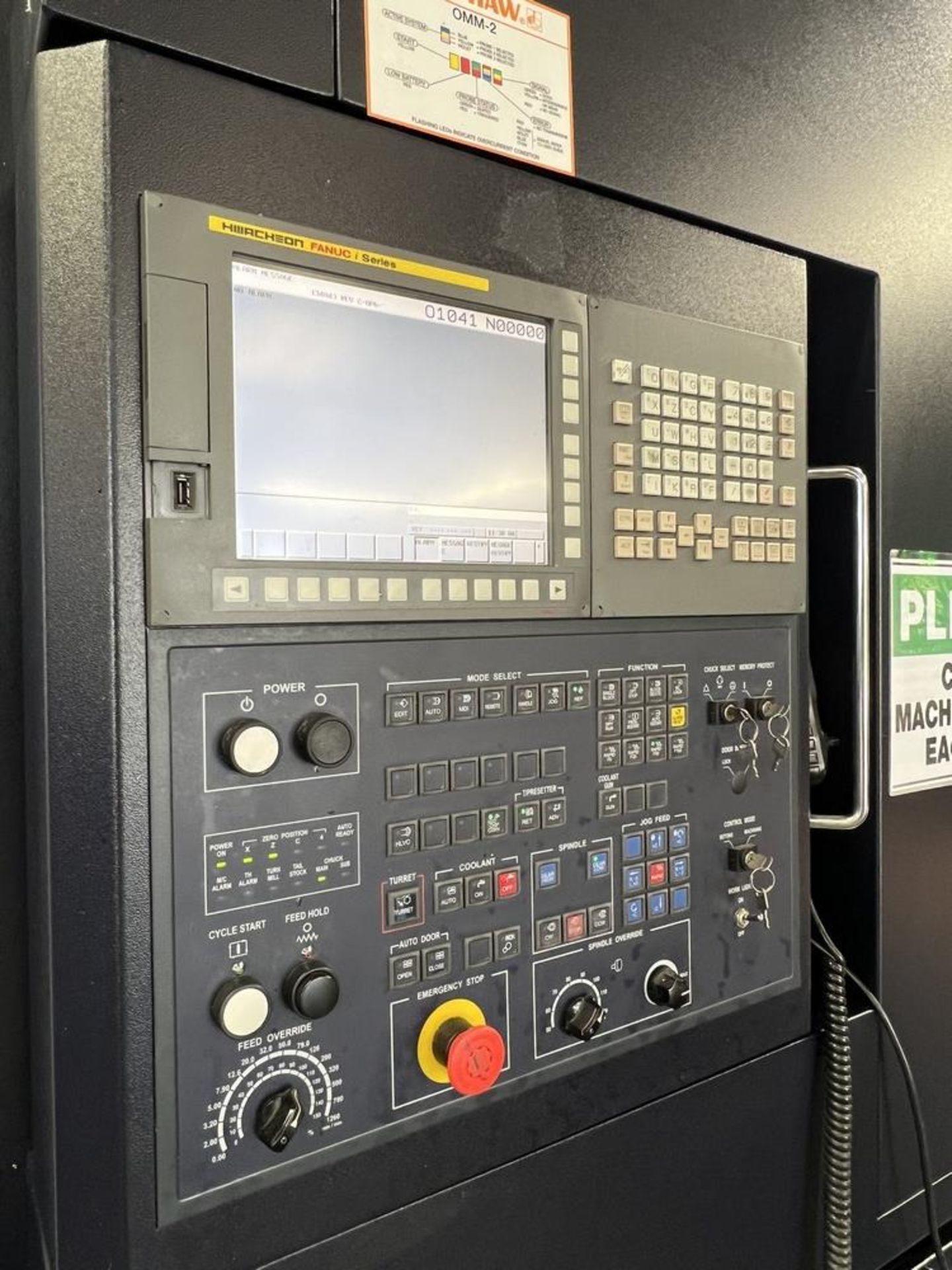 2020 Hwacheon VT-650R MC, 1500 RPM, 24" Chuck, 12 Station Turret, Live Milling, 35" Max Swing, - Image 4 of 32