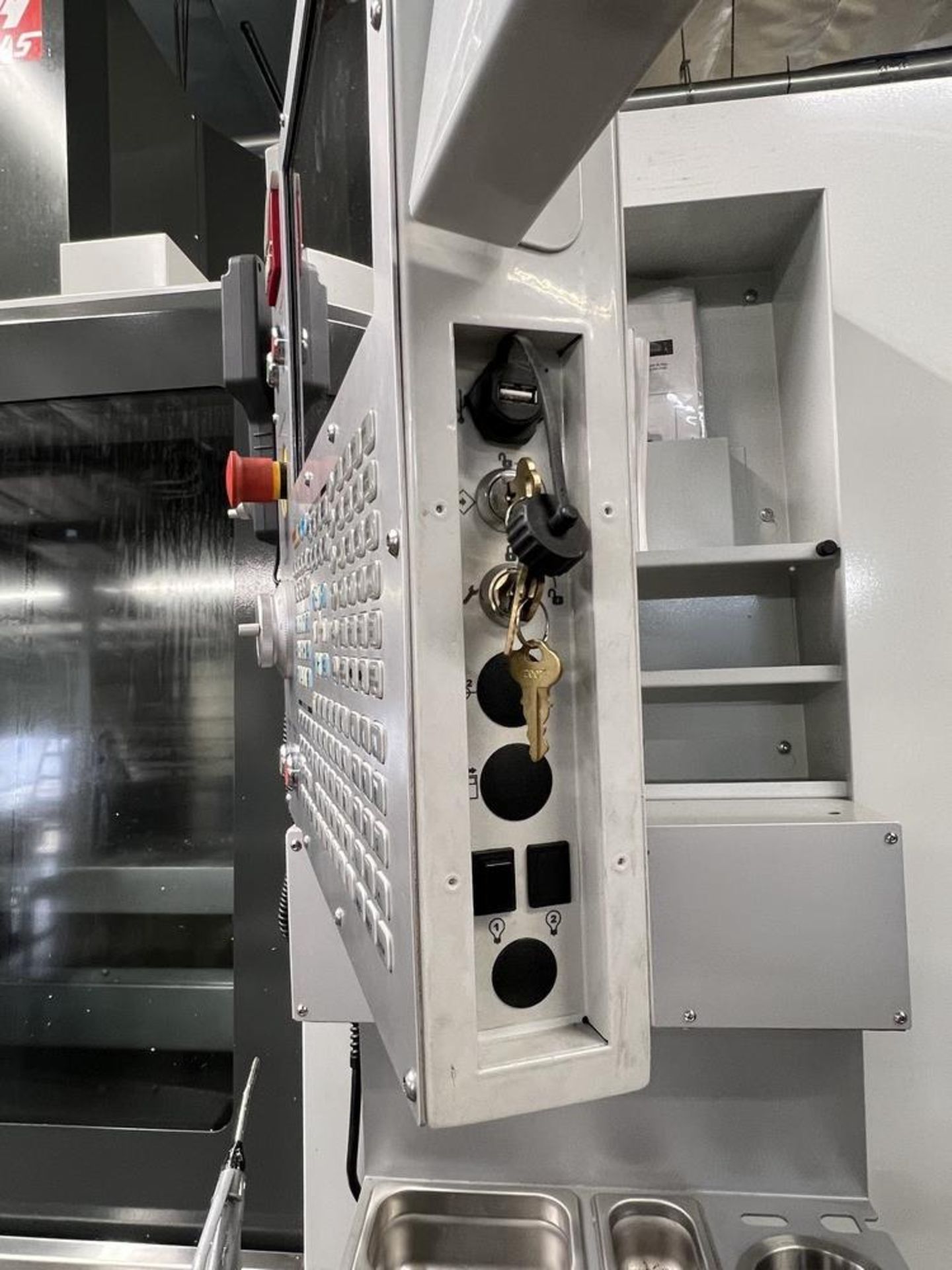 2022 Haas VF-6SS Vertical Machining Center, Remote Jog, 12K, Renishaw Probing, P-Cool, Quad Auger, - Image 8 of 28