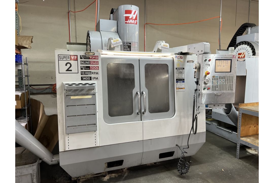 2005 Haas VF-2SS Vertical Machining Center, 12,000 RPM, Auger, P-Cool, Sidemount, HSTC, HIL, - Image 2 of 15