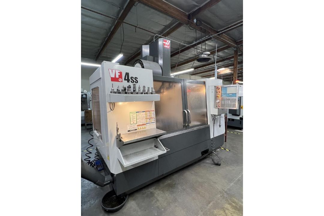 2011 Haas VF-4SS, 12K Vertical Machinig Center, Renishaw Probe, P-Cool, USB, 24 Tool Side Mount, - Image 4 of 25