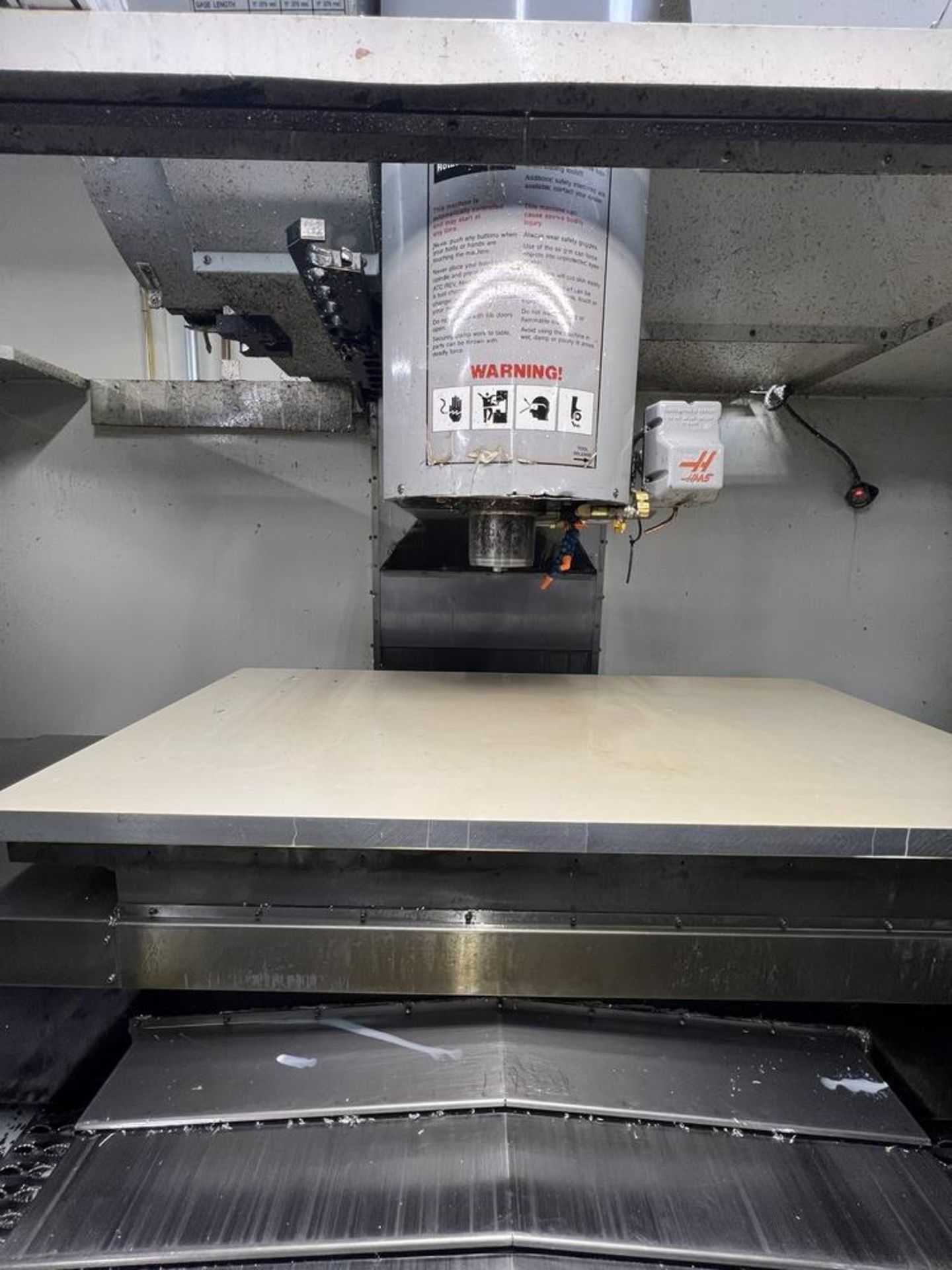 2005 Haas VF-6SS Vertical Machining Center, Renishaw Probe, Auger, 12K RPM, 24 Tool Side Mount, - Image 16 of 24