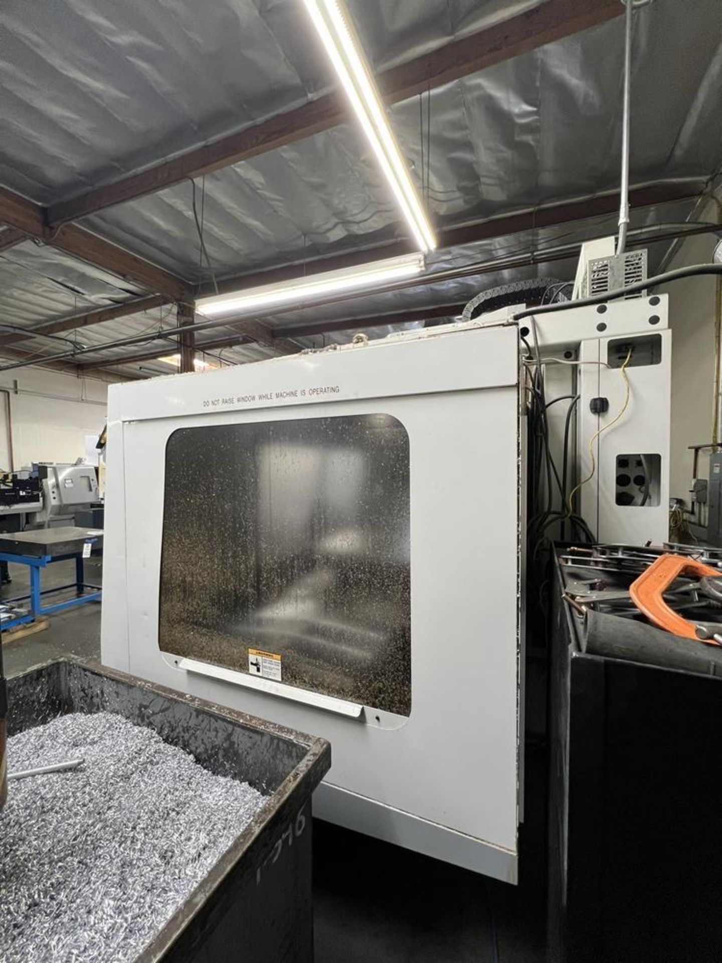 2005 Haas VF-6SS Vertical Machining Center, Renishaw Probe, Auger, 12K RPM, 24 Tool Side Mount, - Image 13 of 24