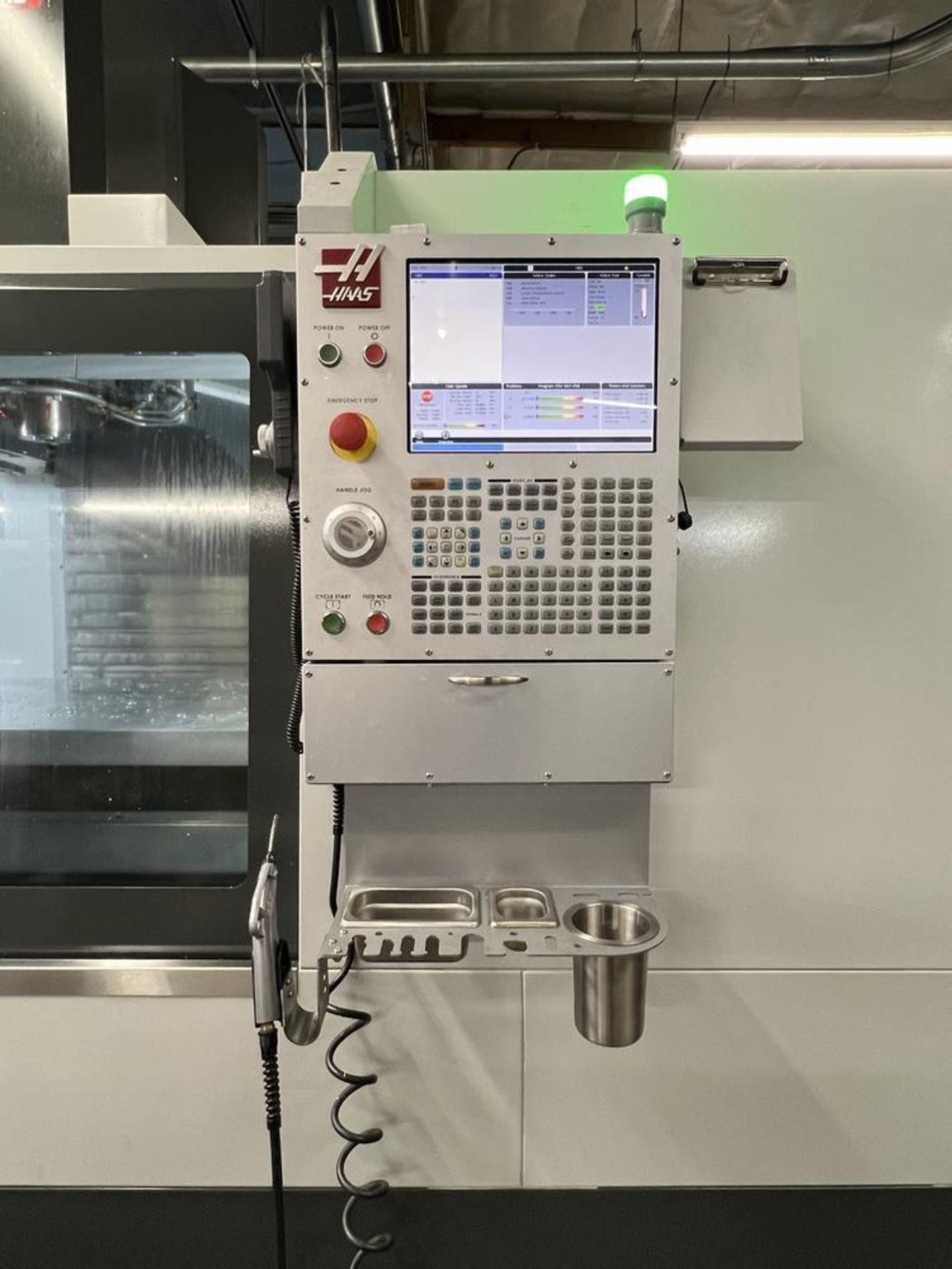 2022 Haas VF-6SS Vertical Machining Center, Remote Jog, 12K, Renishaw Probing, P-Cool, Quad Auger, - Image 5 of 28