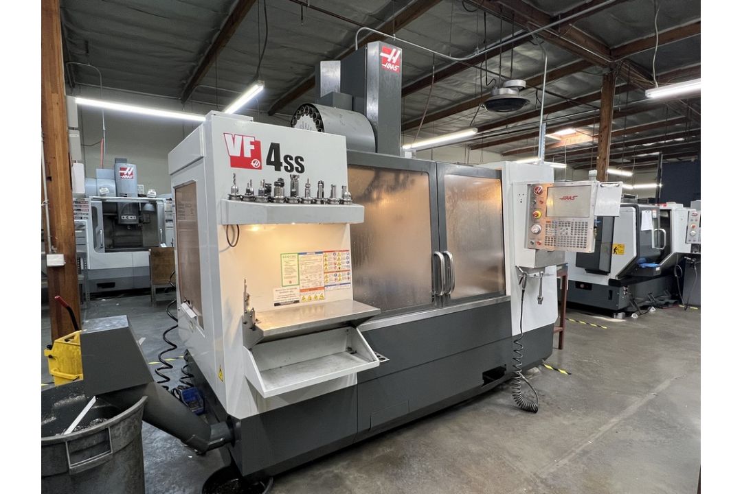 2011 Haas VF-4SS, 12K Vertical Machinig Center, Renishaw Probe, P-Cool, USB, 24 Tool Side Mount, - Image 1 of 25