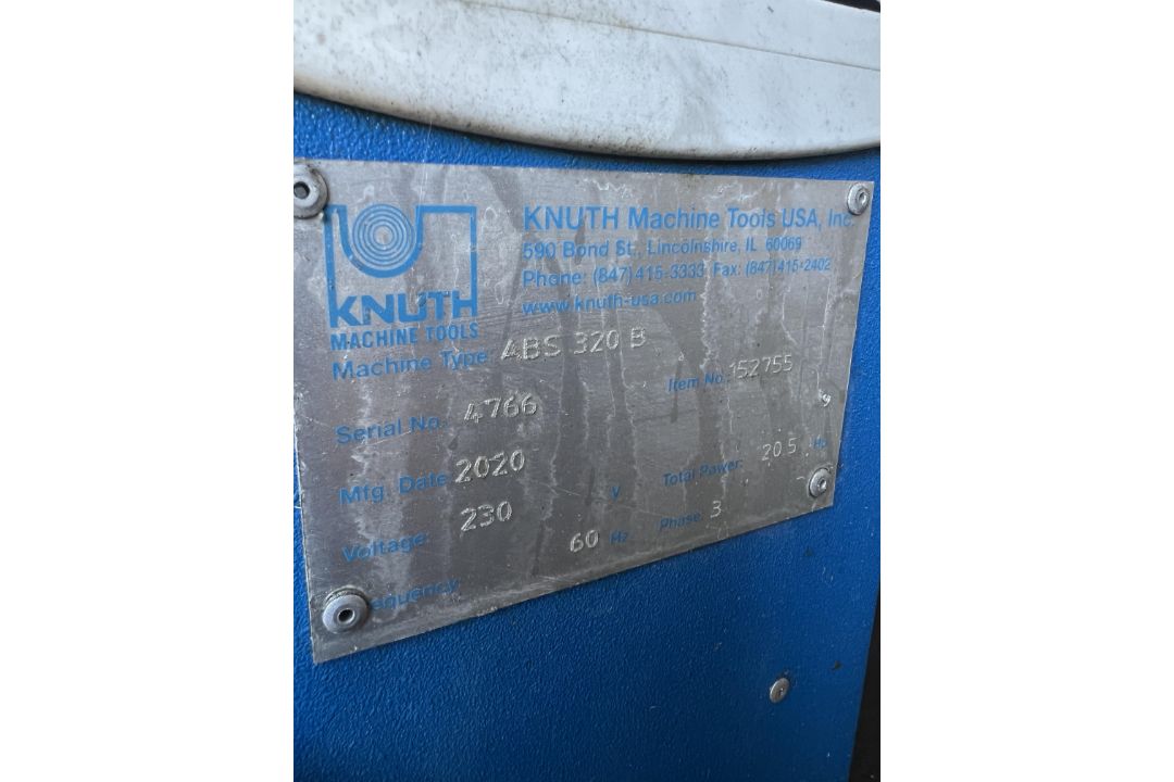 Knuth ABS 320B Horizontal Bandsaw - Image 13 of 14