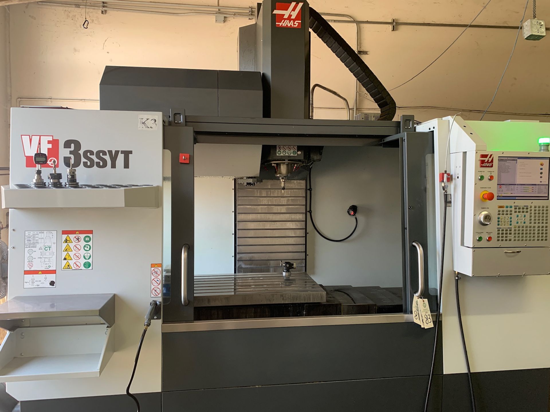 2021 Haas VF-3SSYT Vertical Machining Center - Image 6 of 15